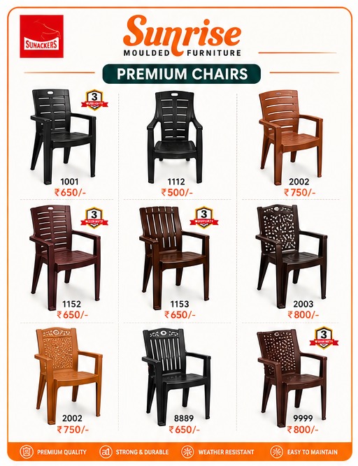 Sunrise Premium Chairs